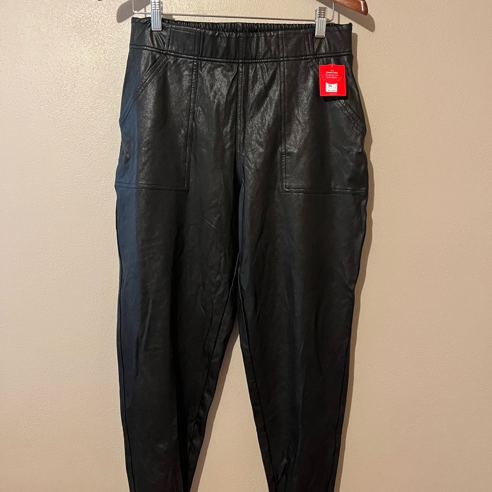 SPANX leather-like Jogger
